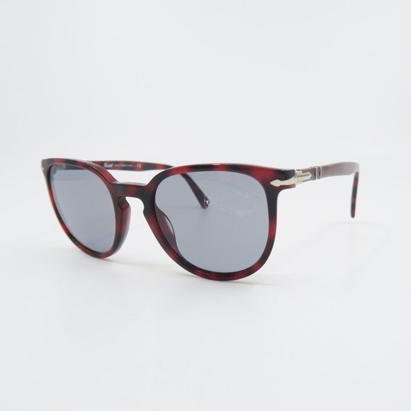 Persol 3226-S 1100/R5 51mm Red Tortoise-Gray Tempered Glass, New Sunglasses. - Picture 5 of 11